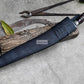 KHUKURI SWORD/ Large kukri Machete/ 21 inches Long Blade Heavy machete/ Full tang/ Leaf spring of truck/ Tempered/Sharpen/Working