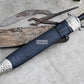 VIKING SWORD/24 inches Long Blade hand forged Sword/Leaf spring of truck/Rosewood Handle/Sharpen/Tempered/Ready to use/knife/knives