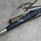 DIRK SWORD/22 inches Long Blade hand forged Sword/Leaf spring of truck/Rosewood Handle/Sharpen/Tempered/Ready to use/knife/knives
