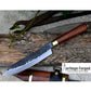 HUNTING KNIFE/Hand forged Bushcraft knife/Real working knife/handmade knife/Leaf spring of truck/wooden Handle/Sharpen/Tempered/knife/knives
