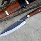 CHEF KNIFE / 10 inches long Blade / Hand forged hunting knife / jungle chef knife / Tempered / Sharpen/ Ready to use
