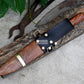 CHEF KNIFE / 9 inches long Blade / Hand forged hunting knife / jungle chef knife / Tempered / Sharpen/ Ready to use
