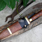 CHEF KNIFE / 9 inches long Blade / Hand forged hunting knife / jungle chef knife / Tempered / Sharpen/ Ready to use