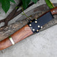 HUNTING CHEF KNIFE / 10 inches long Blade / Hand forged hunting knife / jungle chef knife / Tempered / Sharpen/ Ready to use