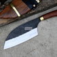 CHEF CLEAVER/Kitchen Chopper / 9 inches long Blade / Hand forged hunting knife / jungle chef knife / Tempered / Sharpen/ Ready to use
