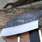 CHEF CLEAVER/Kitchen Chopper / 9 inches long Blade / Hand forged hunting knife / jungle chef knife / Tempered / Sharpen/ Ready to use