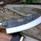 CHEF CLEAVER/ Kitchen Chopper / 10 inches long Blade / Hand forged hunting knife / jungle chef knife / Tempered / Sharpen/ Ready to use