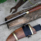 CHEF CLEAVER/ Kitchen Chopper / 10 inches long Blade / Hand forged hunting knife / jungle chef knife / Tempered / Sharpen/ Ready to use