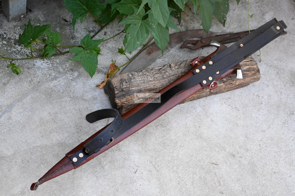 VIKING SWORD/22 inches Long Blade hand forged Sword/Leaf spring of truck/Rosewood Handle/Sharpen/Tempered/Ready to use/knife/knives