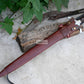 VIKING SWORD/22 inches Long Blade hand forged Sword/Leaf spring of truck/Rosewood Handle/Sharpen/Tempered/Ready to use/knife/knives