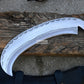SICKLE KNIFE/Traditional Nepalese knife/Farmer Sickle /Leaf spring of truck/Rosewood Handle/Sharpen/Tempered/Ready to use/knife/knives