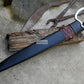 FALICON MACHETE / Large Jungle Clever/22 inches Long Blade Heavy duties machete/ Full tang/ Leaf spring of truck/ Tempered/Sharpen/Working