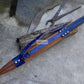 SPIT SWORD/Handmade sword sword /24 inches Long Blade machete/ Full tang/ Leaf spring of truck/ Tempered/Sharpen/Working/sword