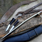 TRADITIONAL KHUKURI / kukri Machete/ 13 inches Long Blade Heavy duties machete/ Full tang/ Leaf spring of truck/ Tempered/Sharpen/Working