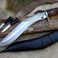 TRADITIONAL KHUKURI / kukri Machete/ 13 inches Long Blade Heavy duties machete/ Full tang/ Leaf spring of truck/ Tempered/Sharpen/Working