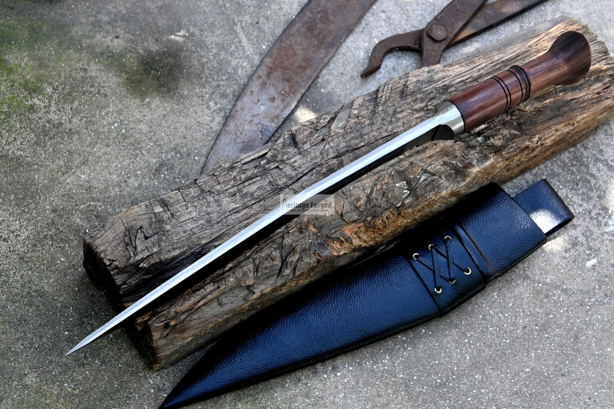 SIRUPATE KHUKURI / kukri Machete/ 12 inches Long Blade most famous kukri/ Full tang/ Leaf spring of truck/ Tempered/Sharpen/Working kukri
