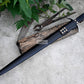 VIKING SWORD/25 inches Long Blade hand forged Sword/Leaf spring of truck/Rosewood Handle/Sharpen/Tempered/Ready to use/knife/knives