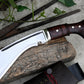 HISTORICAL KHUKURI / kukri Machete/ 14 inches Long Blade Heavy duties machete/ Full tang/ Leaf spring of truck/ Tempered/Sharpen/Working