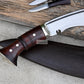 HISTORICAL KHUKURI / kukri Machete/ 14 inches Long Blade Heavy duties machete/ Full tang/ Leaf spring of truck/ Tempered/Sharpen/Working