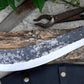 FARMER CLEAVER/  Chopper / 13 inches long Blade / Hand forged hunting knife / jungle  Machete knife / Tempered / Sharpen/ Ready to use