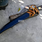 SCIMITAR SWORD/29 inches Long Blade hand forged Sword/Leaf spring of truck/Rosewood Handle/Sharpen/Tempered/Ready to use/knife/knives