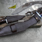 KUKRI MACHETE / Large Jungle Machete/ 15 inches Long Blade Heavy duties khukuri / Full tang/ Leaf spring of truck/ Tempered/Sharpen/Working