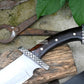 SEAX MACHETE / Large Seax knife/ 18 inches Long Blade Heavy duties machete/ Full tang/ Leaf spring of truck/ Tempered/Sharpen/Working