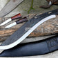 LARGE FARMER KHUKURI / Large kukri Machete/ 15 inches Long Blade Heavy machete/ Full tang/ Leaf spring of truck/ Tempered/Sharpen/Working