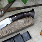 KHUKURI MACHETE/ kukri Machete/ 12 inches Long Blade Heavy duties machete/ Full tang/ Leaf spring of truck/ Tempered/Sharpen/Working