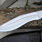 KUKRI KNIFE /khukuri/ 10 inches Long Blade Fast striker khukuri / Full tang/ Leaf spring of truck/ Tempered/Sharpen/Working