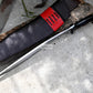 CHIRRA KHUKURI / Large kukri Machete/ 14 inches Long Blade Heavy duties machete/ Full tang/ Leaf spring of truck/ Tempered/Sharpen/Working