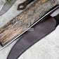 KHOPESH MACHETE/ 16 inches Long Blade hand forged Egyptian  khopesh sword /Leaf spring of truck /Sharpen/Tempered/Ready to use/knife/knives