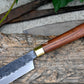 HUNTING KNIFE/Hand forged Bushcraft knife/Real working knife/handmade knife/Leaf spring of truck/wooden Handle/Sharpen/Tempered/knife/knives