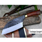 CHEF CLEAVER/Kitchen Chopper / 9 inches long Blade / Hand forged hunting knife / jungle chef knife / Tempered / Sharpen/ Ready to use