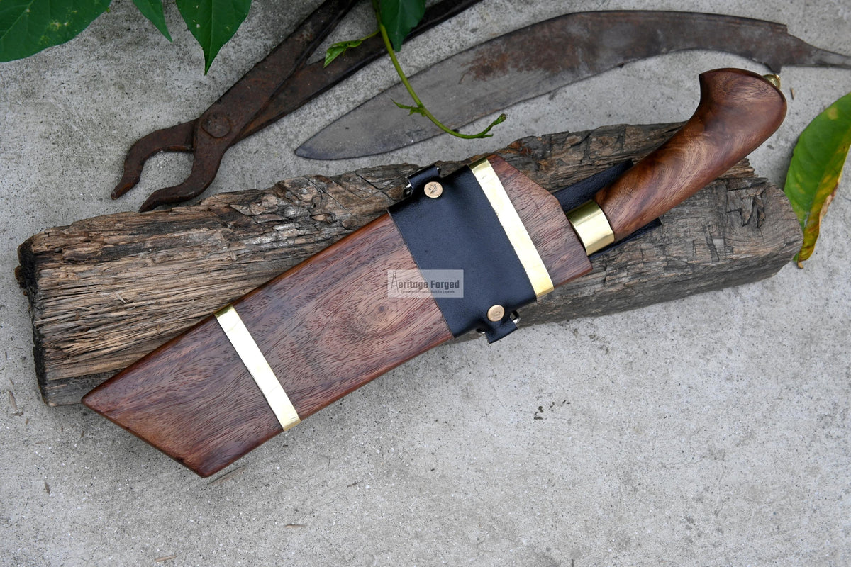 CHEF CLEAVER/ Kitchen Chopper / 10 inches long Blade / Hand forged hunting knife / jungle chef knife / Tempered / Sharpen/ Ready to use