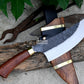 CHEF CLEAVER/ Kitchen Chopper / 10 inches long Blade / Hand forged hunting knife / jungle chef knife / Tempered / Sharpen/ Ready to use