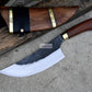 CHEF CLEAVER/ Kitchen Chopper / 10 inches long Blade / Hand forged hunting knife / jungle chef knife / Tempered / Sharpen/ Ready to use