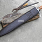 CELTIC LEAF SWORD / 21 inches Long Blade hand forged Sword/Leaf spring of truck/Flower pattern/Sharpen/Tempered/Ready to use/knife/knives