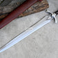 VIKING SWORD/22 inches Long Blade hand forged Sword/Leaf spring of truck/Rosewood Handle/Sharpen/Tempered/Ready to use/knife/knives