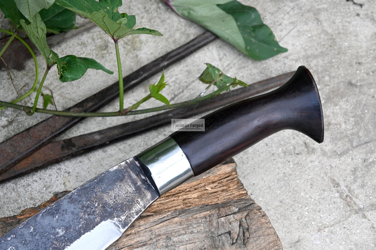 FARMER CLEAVER/  Chopper / 13 inches long Blade / Hand forged hunting knife / jungle  Machete knife / Tempered / Sharpen/ Ready to use