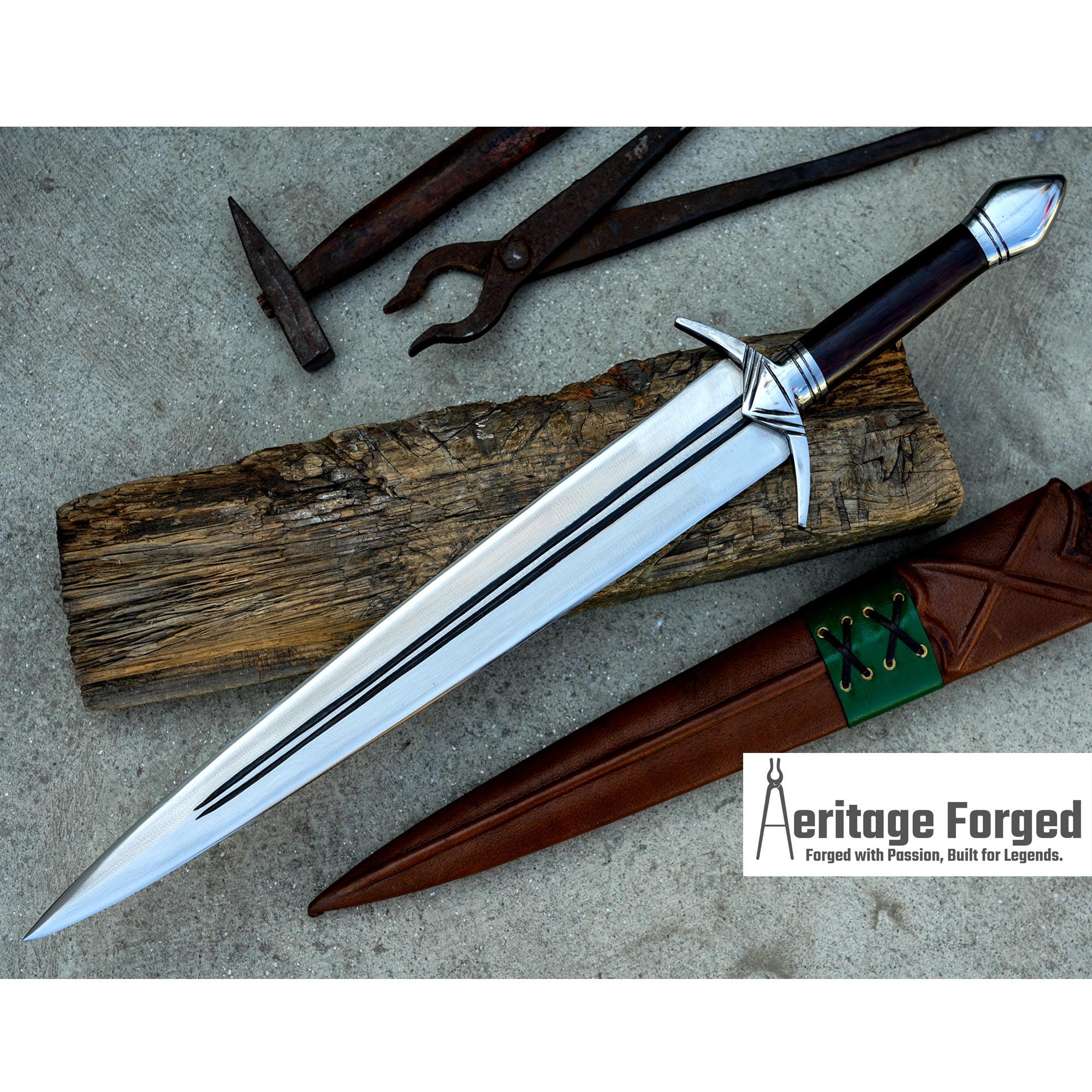 RANGER DAGGER/16 inches Long Blade hand forged Dagger-offer for Thomas Lear