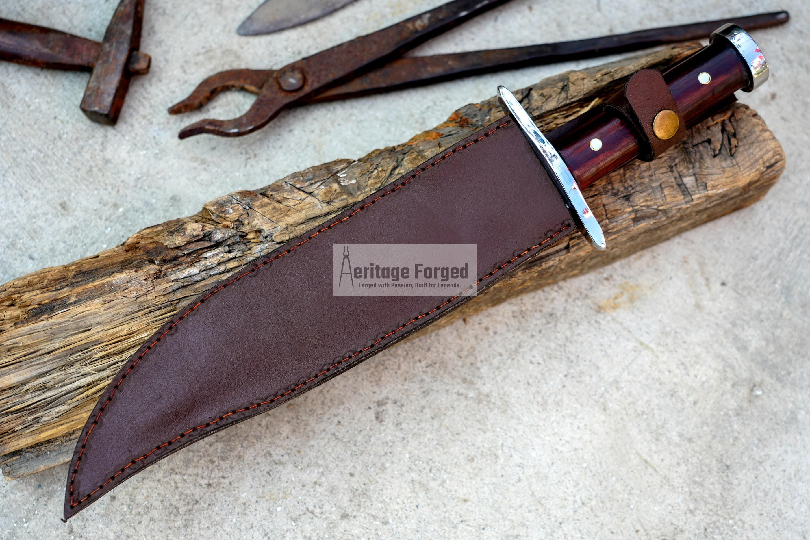 RAMBO PART II / 11 inches Blade Rambo knife/ Hand forged knife/Made from leaf spring/ Tempered/ Sharpen/Ready to use /Movie knife /hunting