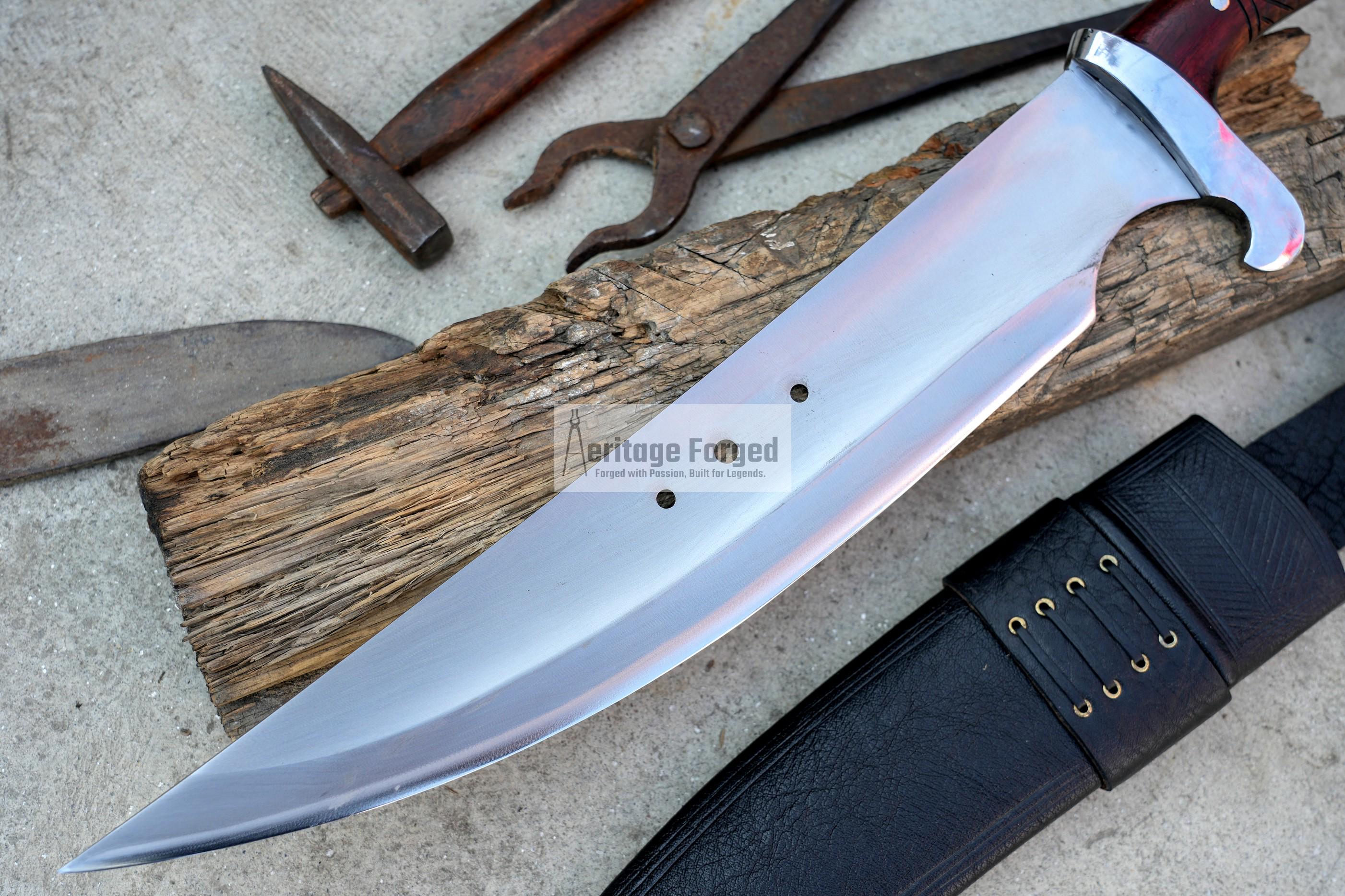 SINGLE EDGE DAGGER/16 inches Long Blade hand forged Dagger/Leaf spring of truck/Paracord Handle/Sharpen/Tempered/Ready to use/knife/knives