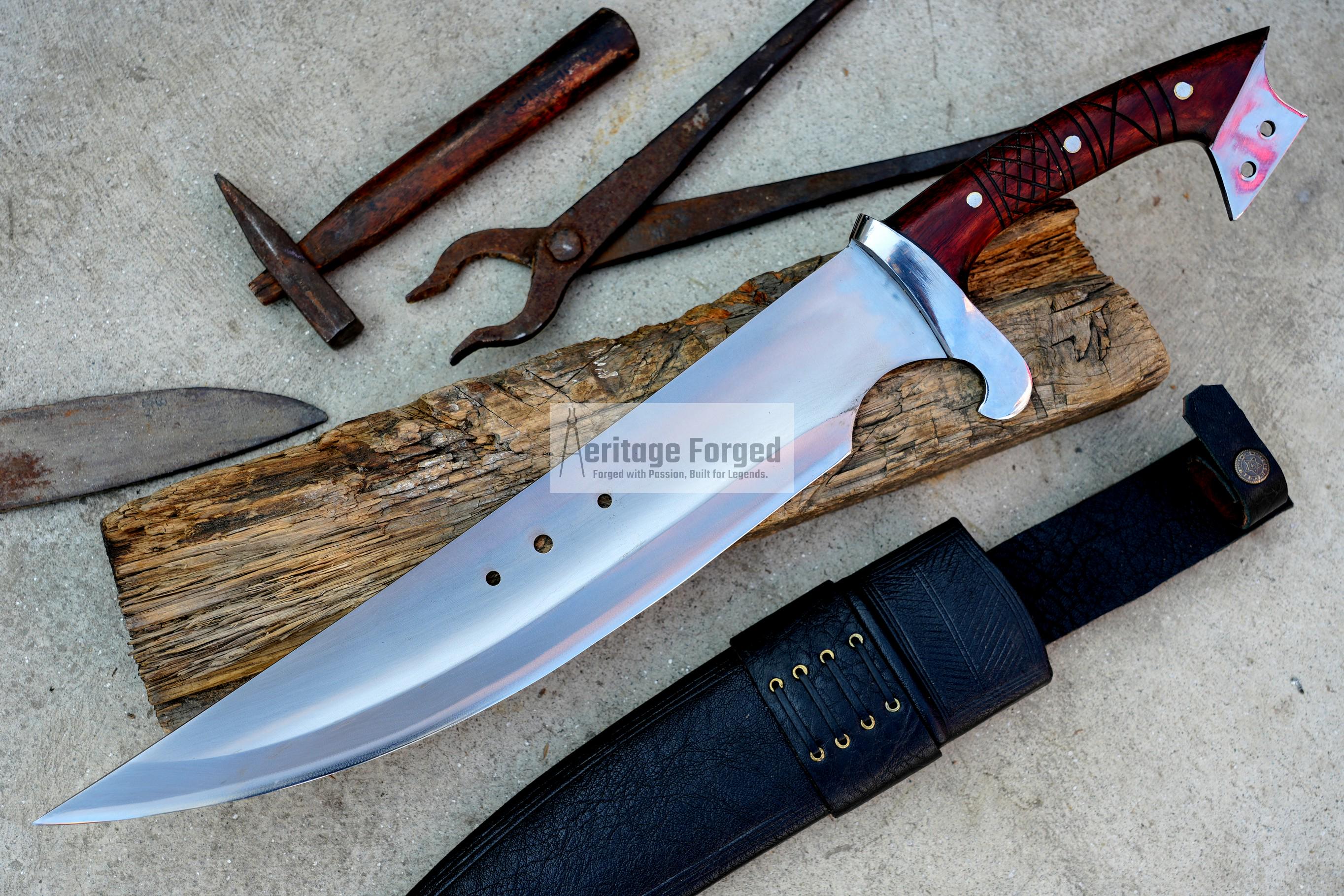 SINGLE EDGE DAGGER/16 inches Long Blade hand forged Dagger/Leaf spring of truck/Paracord Handle/Sharpen/Tempered/Ready to use/knife/knives