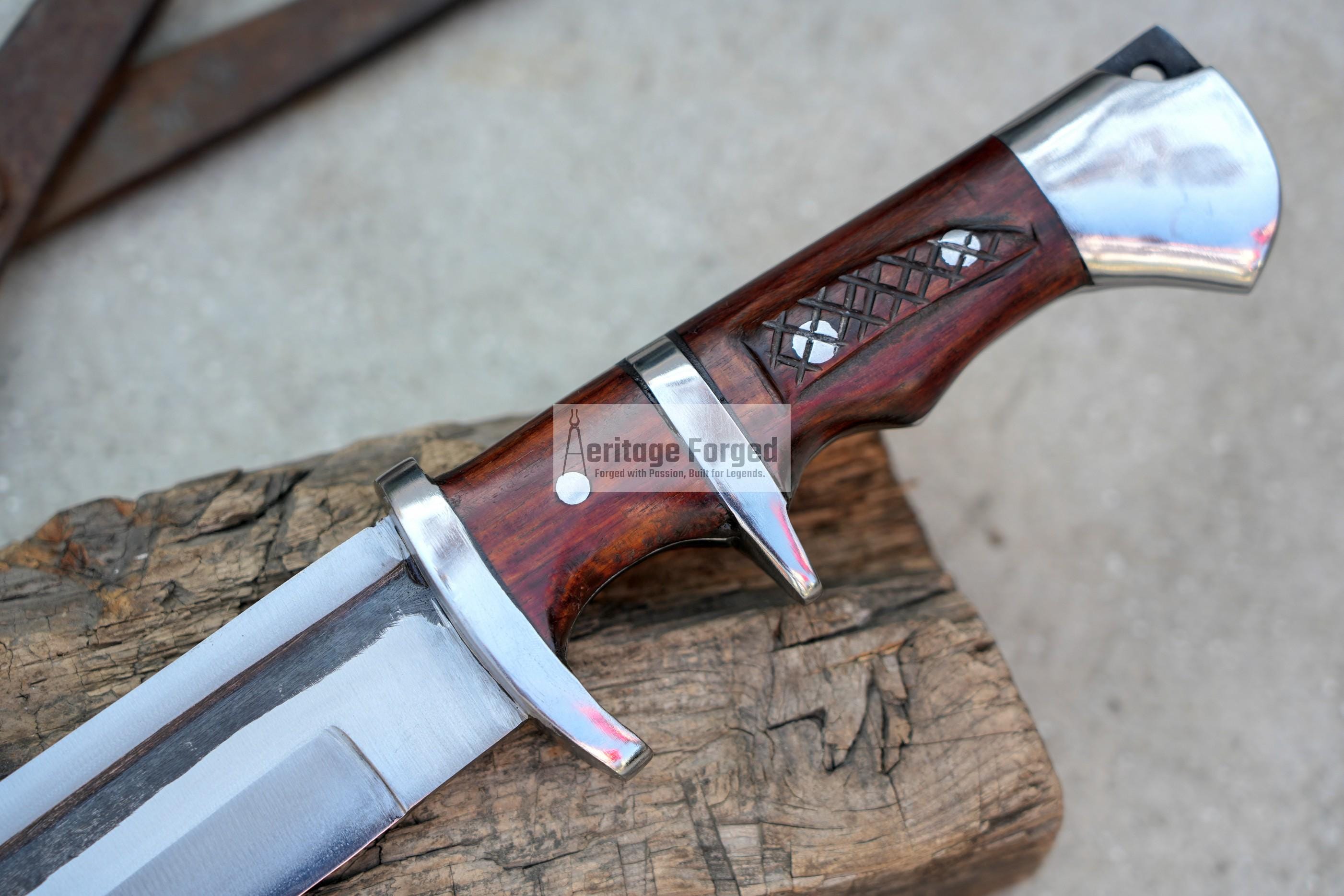 TANTO SWORD /15  inches Long Blade hand forged tanto knife/Leaf spring of truck/Sharpen/Tempered/Ready to use/knife/knives/ Functional