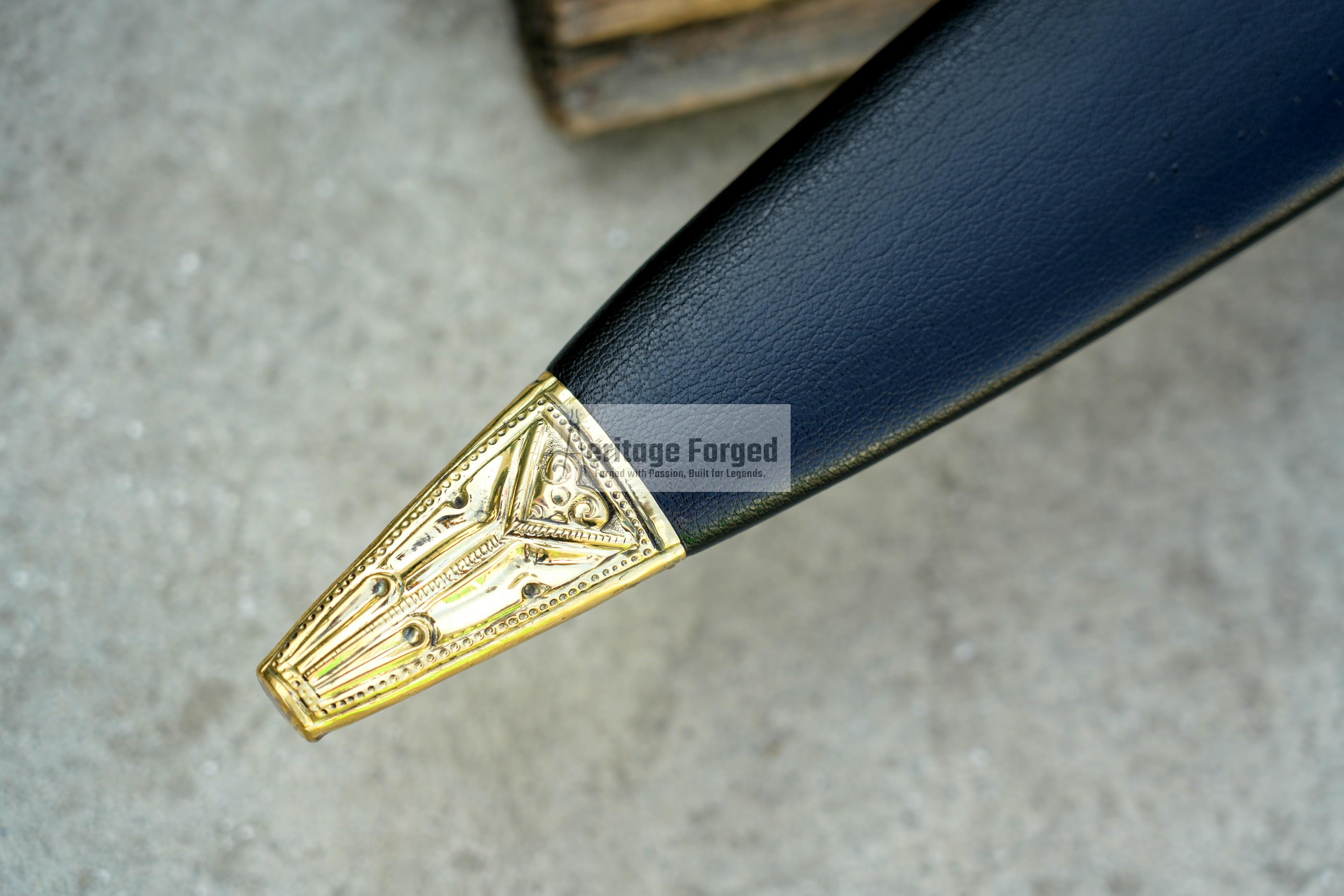 ACHILLES SWORD/18 inches Long Blade hand forged Sword/Leaf spring of truck/Rosewood Handle/Sharpen/Tempered/Ready to use/knife/knives/Dagger