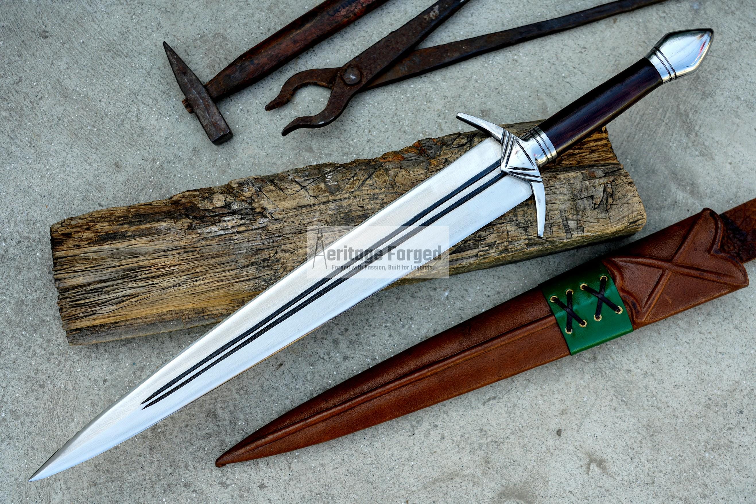 RANGER DAGGER/16 inches Long Blade hand forged Dagger-offer for Thomas Lear