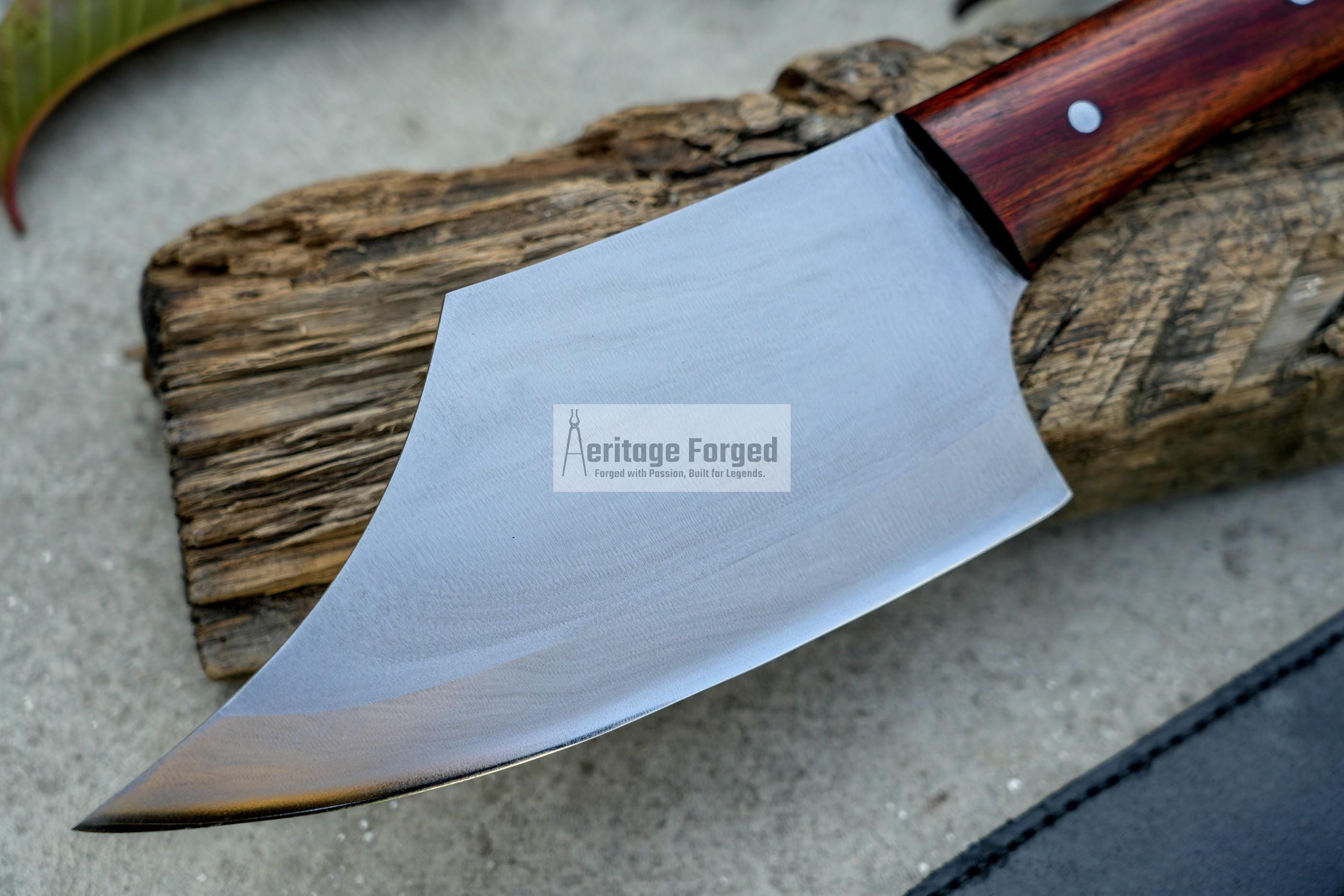 TOMAHAWK AXE/ hunting axe / Hand forged Axe/ Made from Leaf spring of truck / Tempered / Sharpen/ Ready to use/gift for him/hunting axe