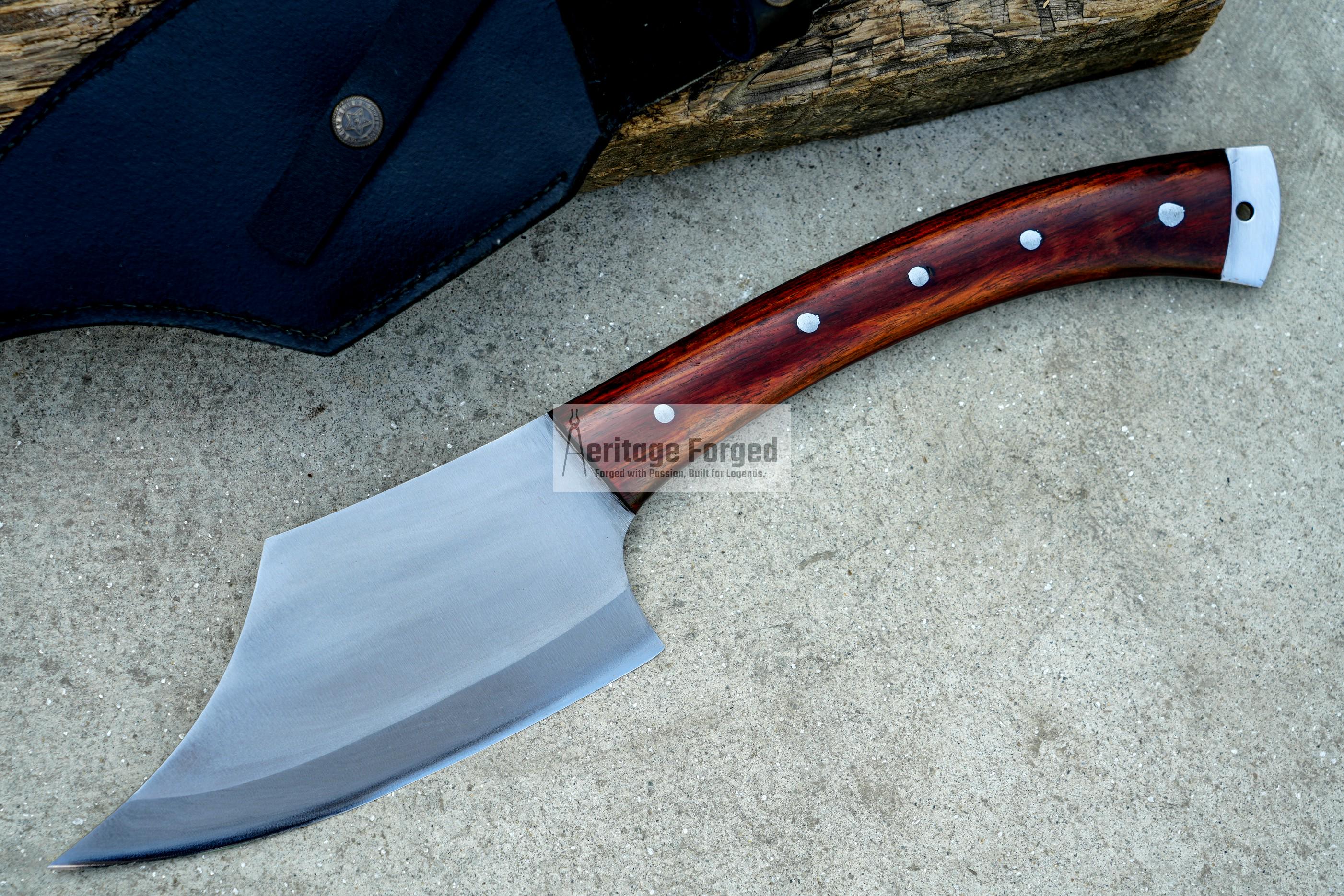 TOMAHAWK AXE/ hunting axe / Hand forged Axe/ Made from Leaf spring of truck / Tempered / Sharpen/ Ready to use/gift for him/hunting axe