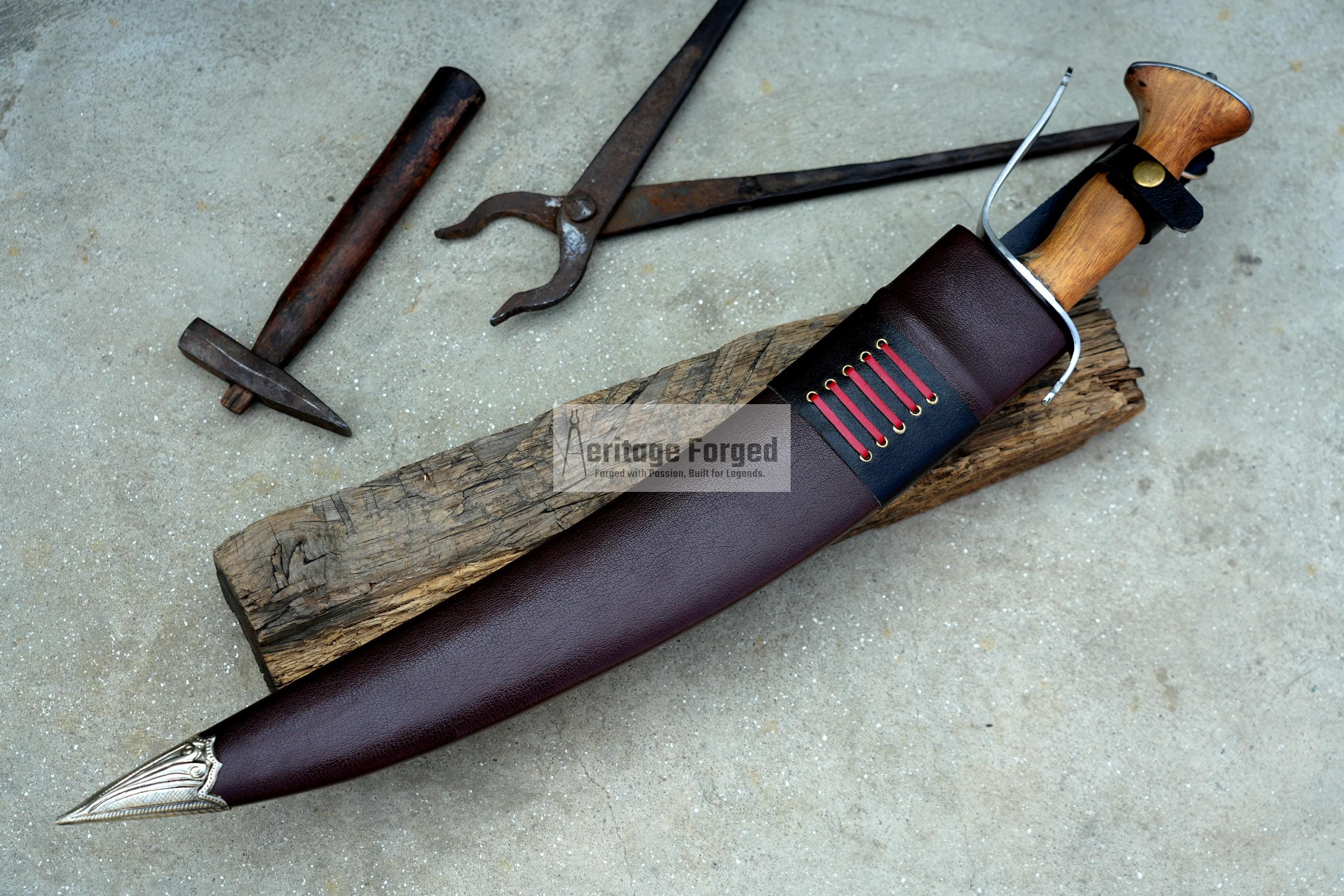 KORTADA MACHETE/18 inches long Blade Large Jungle machete/ Real working machete/ Historical Machete/Best for Heavy duties/Carbon steel/Sharp